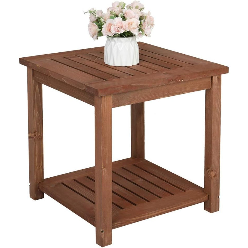 Weather‑Resistant Outdoor Adirondack Side Table