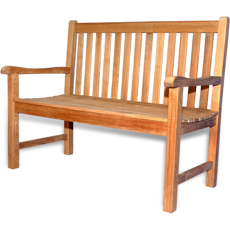 Weather‑Resistant Teak Outdoor Patio Bench