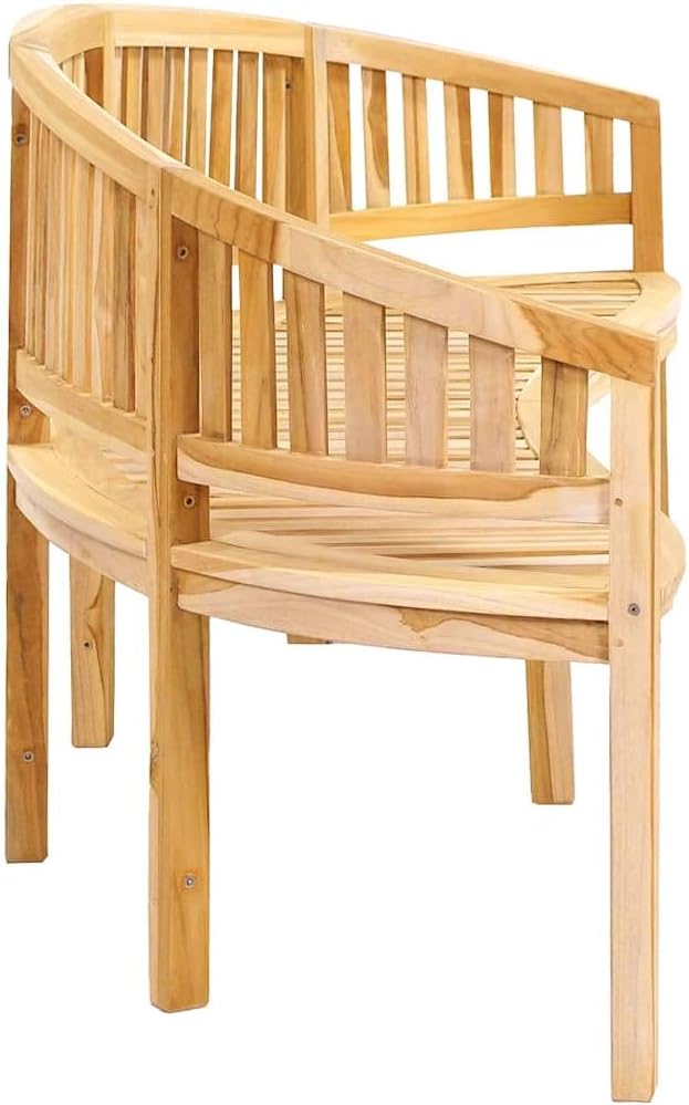 Weather‑Resistant Teak Outdoor Garden Bench