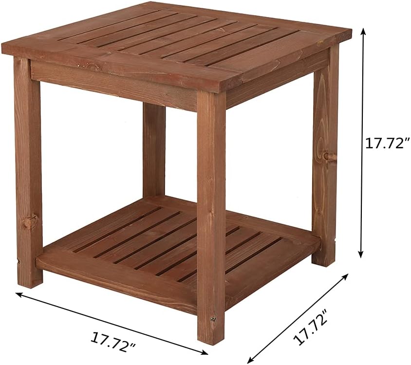 Weather‑Resistant Outdoor Adirondack Side Table