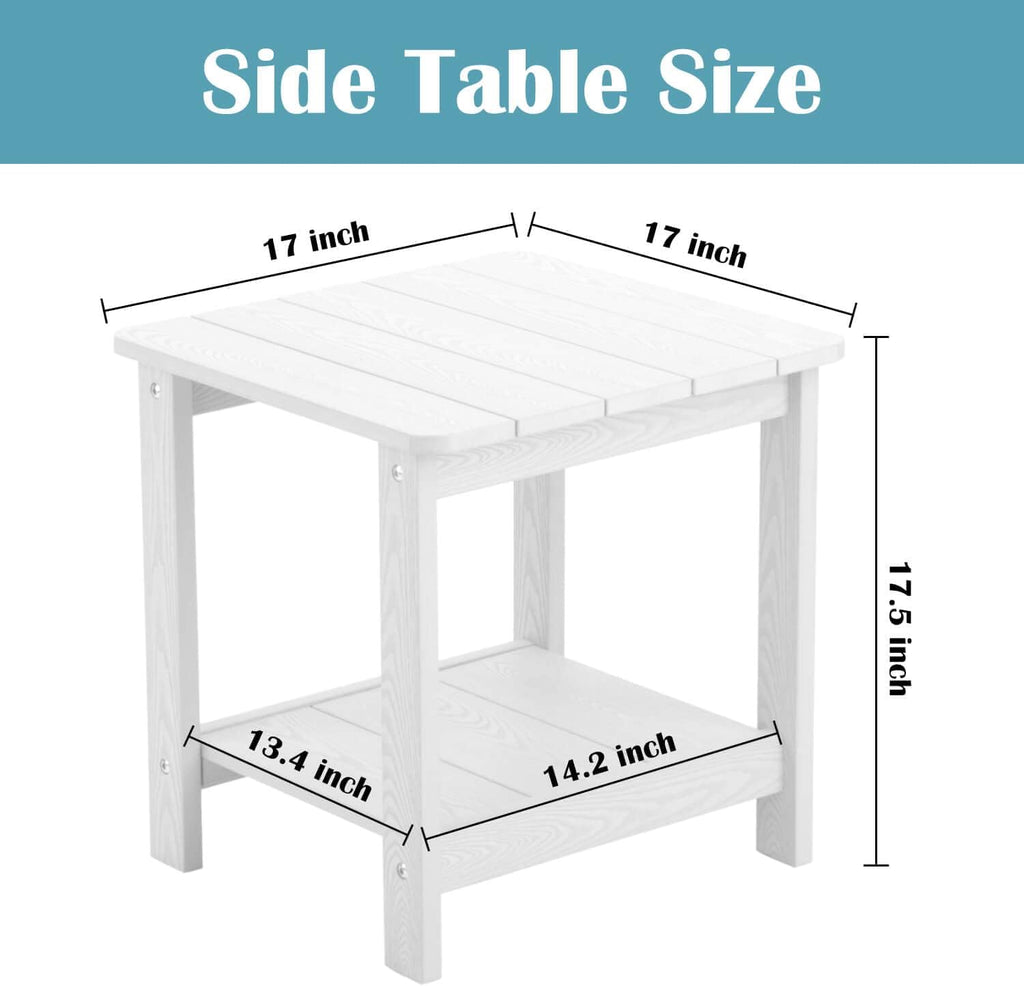 Weather‑Resistant Indoor Outdoor Side Table