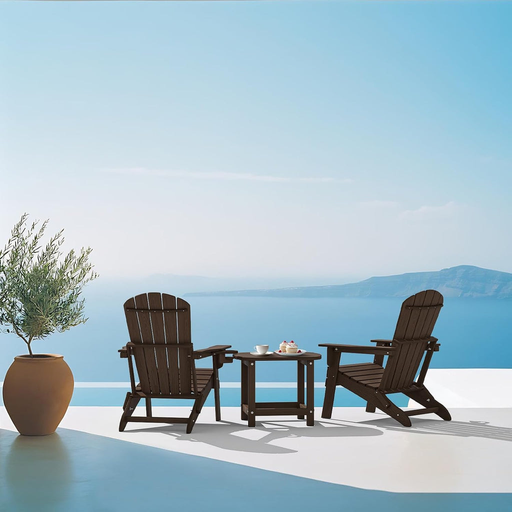HDPE Outdoor Adirondack Side Table