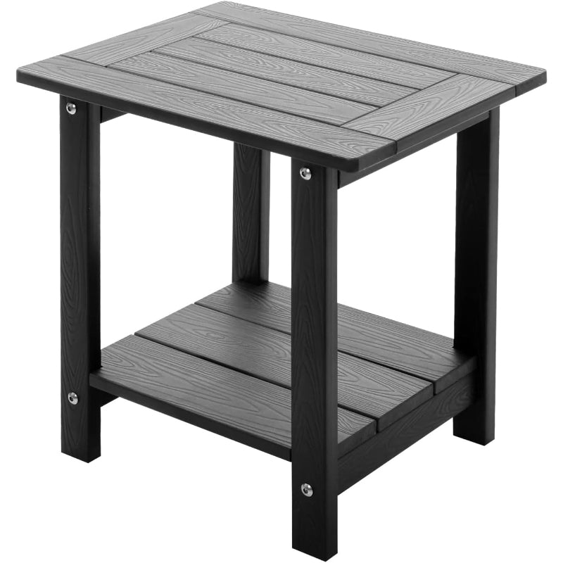 Weather‑Resistant Adirondack Outdoor Side Table