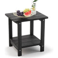 HDPE Outdoor Small Patio Side Table