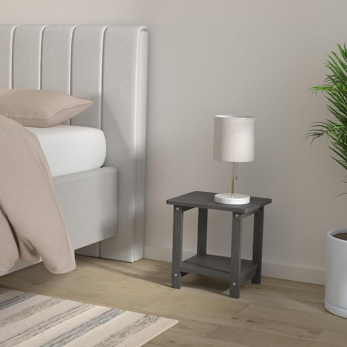 HDPE Outdoor Small Patio Side Table