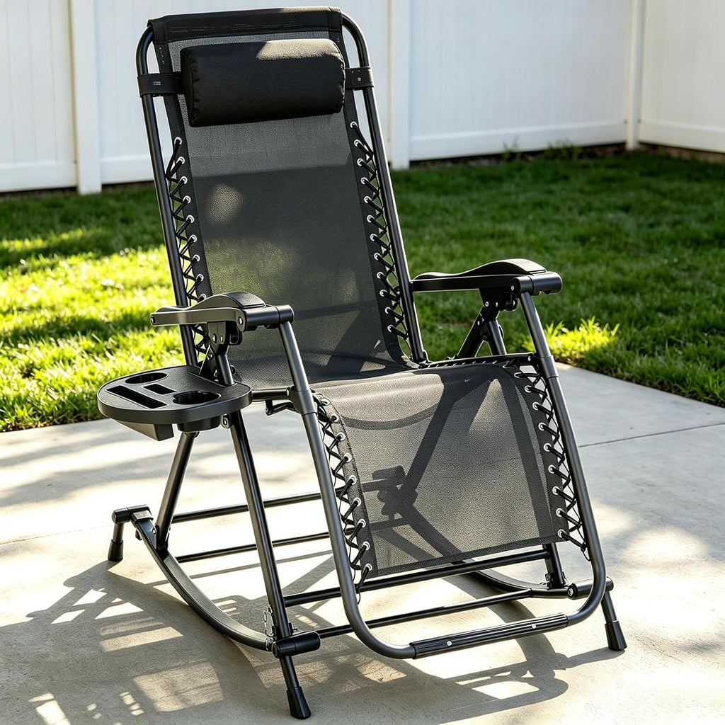 Foldable Zero Gravity Patio Lounge Chair