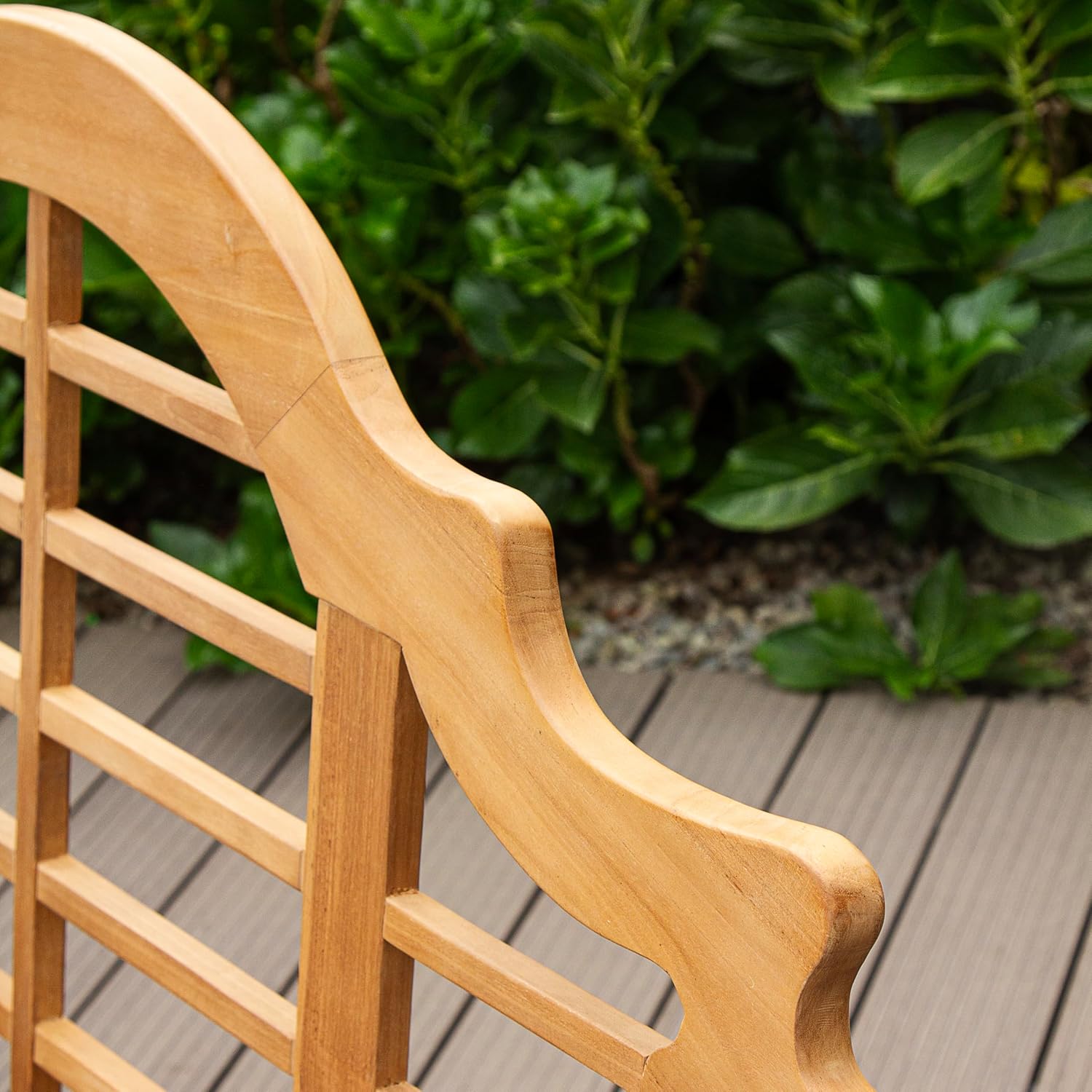 Teak Wood Outdoor Patio Garden Bench