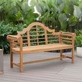 Teak Wood Outdoor Patio Garden Bench