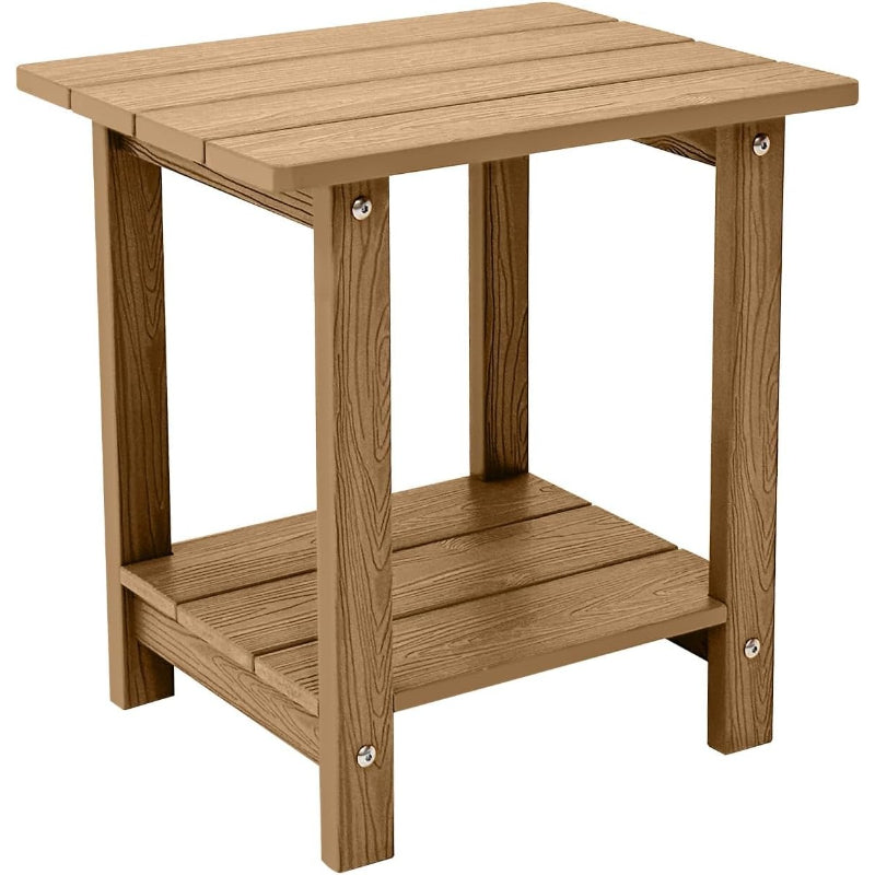 Weather‑Resistant Outdoor Adirondack Side Table